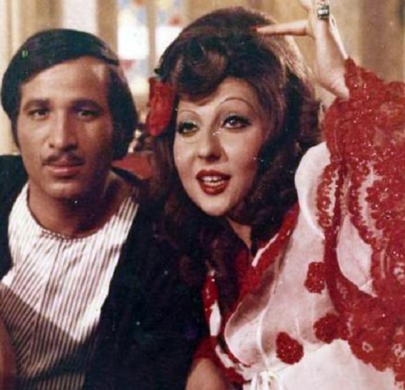 صور نادرة لنادية الجندي مع العالمة التي كانت السبب في شهرتها